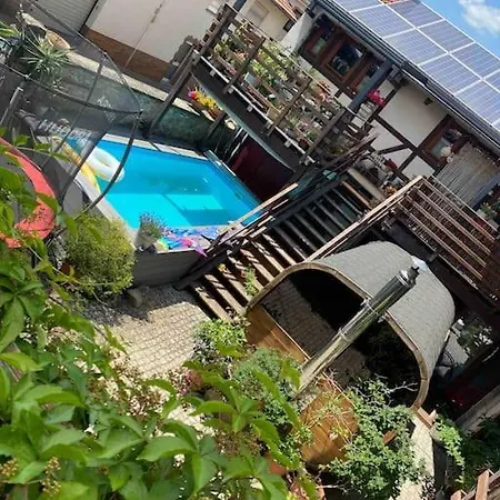 Einzimmerapartment Mit Fass Sauna