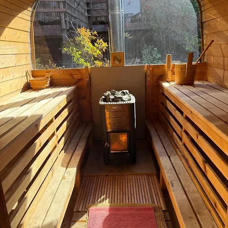 Einzimmerapartment Mit Fass Sauna * Frankisch-Crumbach
