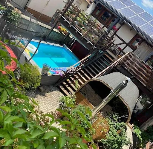 Einzimmerapartment Mit Fass Sauna