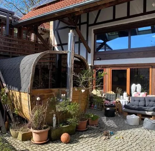 Einzimmerapartment Mit Fass Sauna